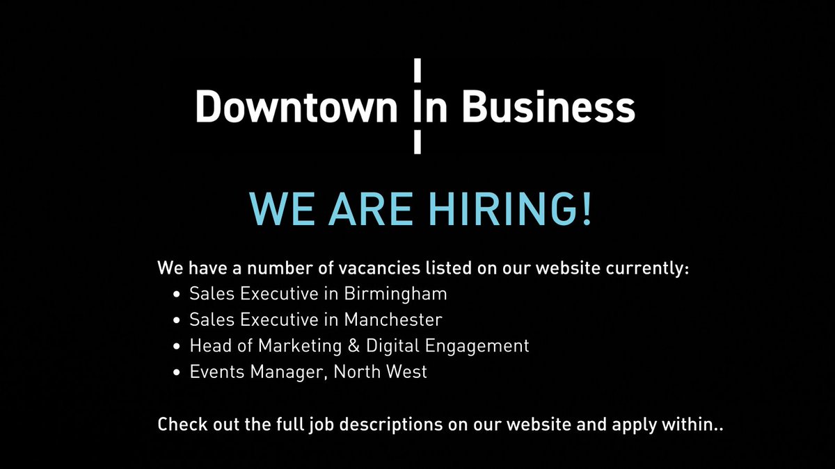 Downtown in Business tweet media