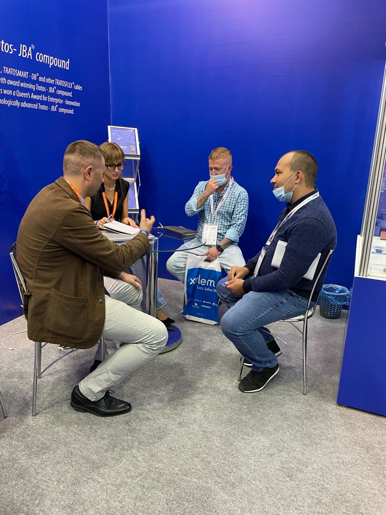 TratosGroup's tweet photo. The Tratos team is at the 26th Central Asian International #MiningExploration and #MiningEquipment Exhibition. Find us at Stand A042 ready to showcase the #TRATOSFLEX MTO RF VB and all the other #mining #cable solutions that the company has to offer. https://t.co/1OFw8abFHY