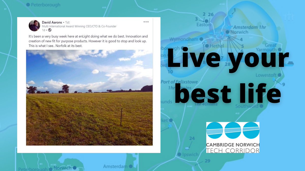 Cambridge Norwich Tech Corridor tweet media