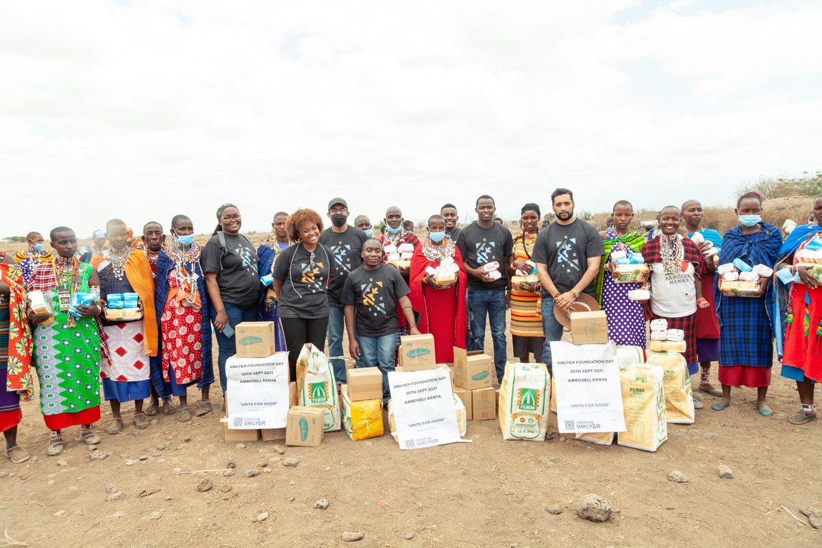 creativedgeke's tweet photo. As part of @VMLYR's Worldwide Foundation Day, Creative VMLY&amp;R partnered with @ElephantCoop to give sanitary towels, foodstuff and stationery to over 200 marginalized families of the Inchurra Community living at the Amboseli National Park.
#WeAreVMLYR
#UniteForGood
#CreativeVMLYR https://t.co/xLg2w3oBwm