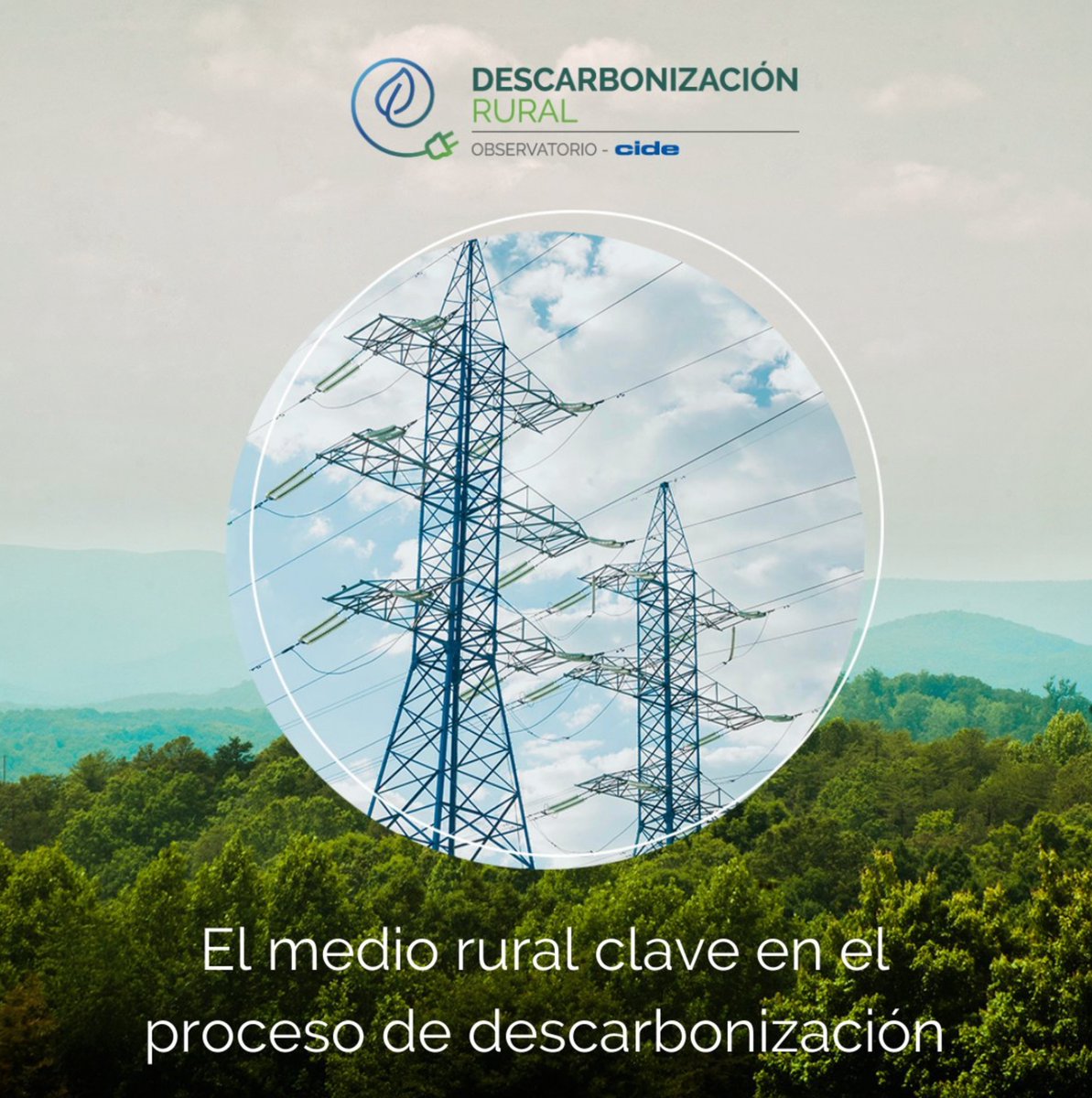 Felicitamos a <a href="/cideasociacion/">Cide Asociación</a> por la presentación realizada el miércoles del Observatorio #Rural <a href="/ODRuralCide/">Observatorio Descarbonización Rural CIDE</a>.

Destacan la importancia de no dejar atrás a la #España rural en el proceso de transición ecológica y apuestan por la #electrificación en todo el proceso.

<a href="/fempcomunica/">FEMP</a>