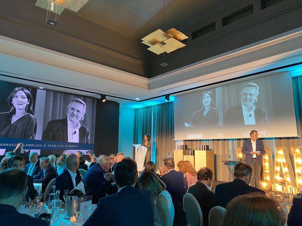 Bravo <a href="/LAMBIJOUEmma/">LAMBIJOU Emmanuelle</a> et <a href="/jeanlucgambey/">GAMBEY</a> pour cette superbe 20ème cérémonie <a href="/Les_Trophees/">Trophées Assurance</a> 👏 
La #TeamAF2A était ravie d'être présente comme chaque année ! 🤩