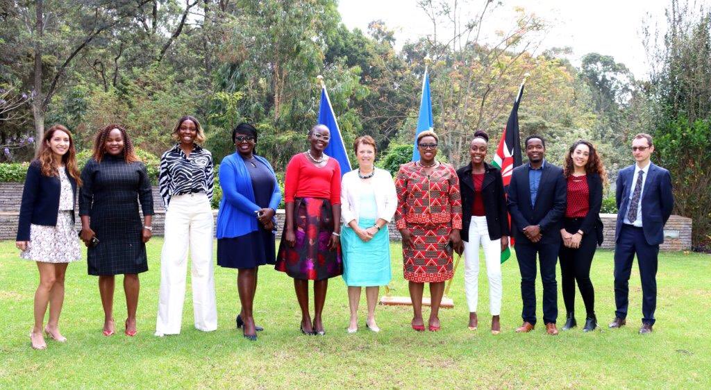 My #onemonth in Kenya 🇰🇪 and lucky to meet our enthusiastic #youngleaders <a href="/FranceinKenya/">FrenchEmbassyKenya</a> yesterday. Have a nice journey in <a href="/montpellier_/">Ville de Montpellier</a> and share your energy at <a href="/AfriqueFrance/">Nouveau Sommet Afrique France</a> ✌🏼<a href="/DrJudithOloo1/">Dr. Judith Oloo</a> <a href="/nasreenaleey/">Nasreen Aleey</a> <a href="/dotsvillage/">Dots Village Entertainment</a> <a href="/geraldchirinda/">Gerald Chirinda</a> <a href="/ADELLEO/">Adelle Onyango</a> 🙌🏼 <a href="/AlineMenager/">Aline Kuster-Ménager</a>