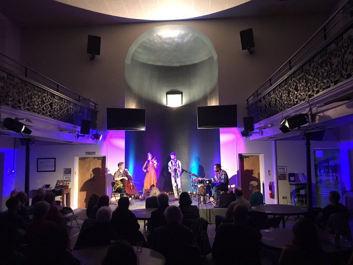 TunedIn.London (@tunedinldn) on Twitter photo How fantastic to be back listening to fabulous, original, inspiring, expertly-delivered music. Last night <a href="/iyatraQuartet/">iyatraQuartet</a>’s gig, a celebration of album #BreaktheDawn & premiere of #Mayflower400 piece, was worth the wait! Thanks to all who came. What a great crowd! How fantastic to be back listening to fabulous, original, inspiring, expertly-delivered music. Last night <a href="/iyatraQuartet/">iyatraQuartet</a>’s gig, a celebration of album #BreaktheDawn & premiere of #Mayflower400 piece, was worth the wait! Thanks to all who came. What a great crowd!