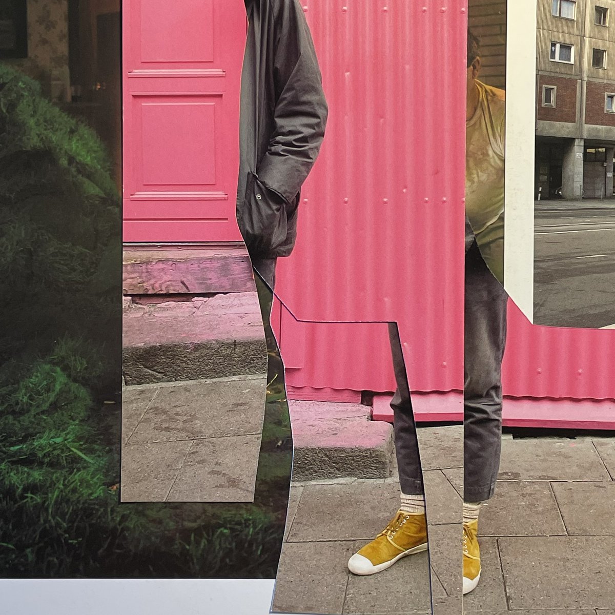 moif_collage's tweet photo. ‘Pink green’ for @thecollageclub this week incorporating an image by @crewdsonstudio #collage #imageremix #handcutpaper https://t.co/pB5Ue8ft18