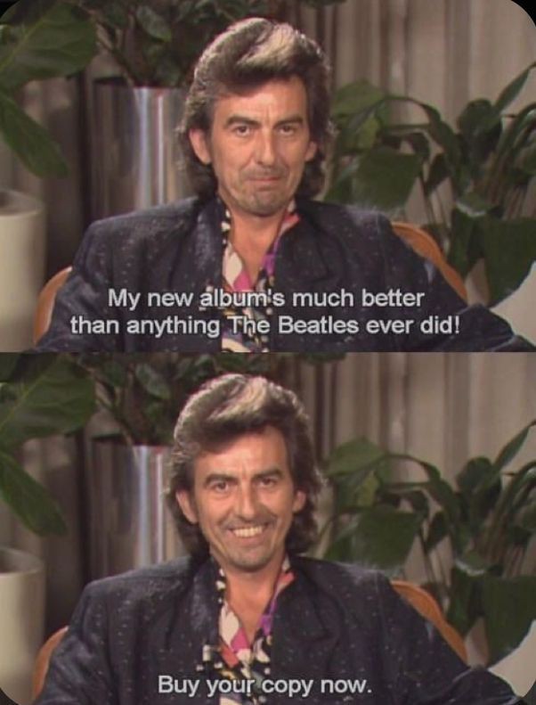 wise words from george harrison