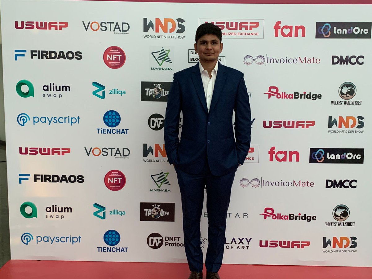 stalwartinfo's tweet photo. It was a great experience Attending the WNDS World NFT Defi Expo and Summit, Last week in Dubai.

This was my first conference in an event like this and It was a great learning experience🌟

#NFT  #DeFi #Dubai #Blockchain #CardanoNFT #Cardano #Stalwartinfo https://t.co/aItzJTaoVJ