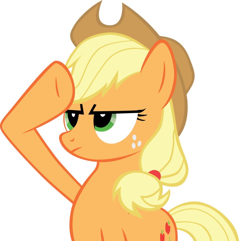 mlp vector applejack