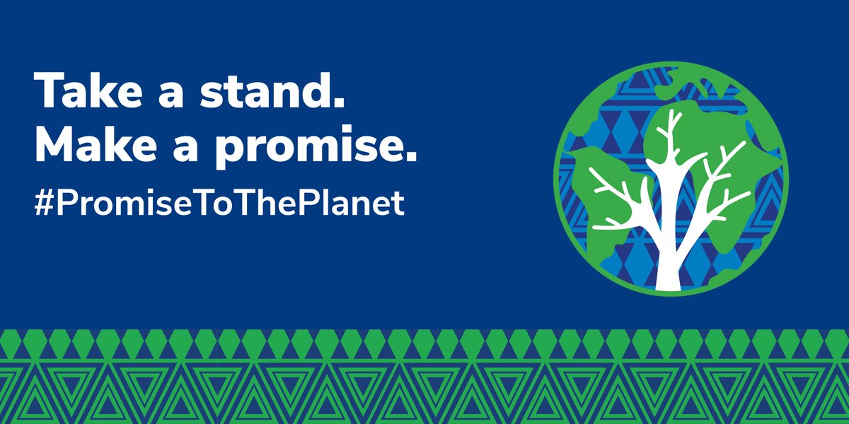 We are so excited to let you know that we will be in the Green Zone at #COP26 on Nov 5. Come visit us to learn all about our amazing #PromiseToThePlanet work and perhaps make a promise of your own  #TogetherForOurPlanet <a href="/COP26/">COP26</a>