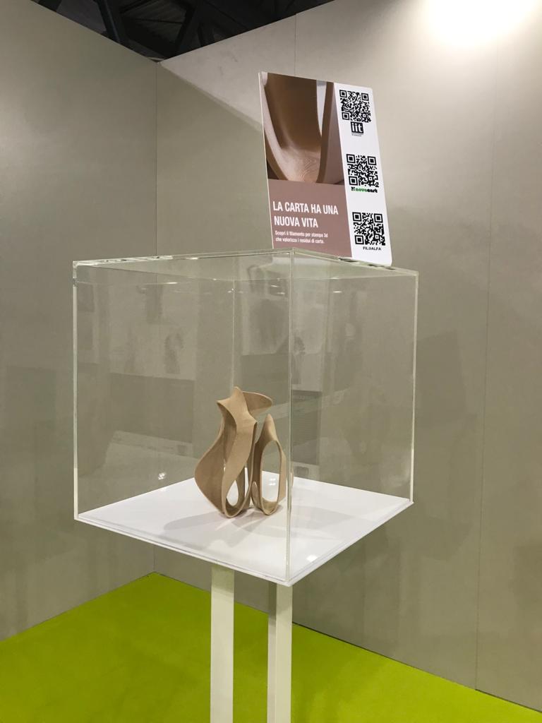 FILO_ALFA's tweet image. Paper has a new life with the collaboration between @FILO_ALFA, @IITalk and @Novacartspa
The #3dprinted display is shown at #elementaria at #viscomitalia2021
