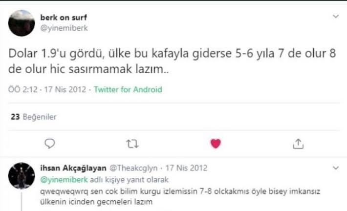 Şey oldu