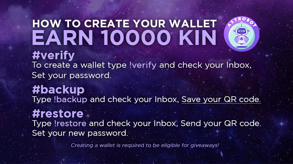 🕵🏻‍♂️ Airdrop: ASRTO$KIN 💲 Reward: $ 15,000 Worth Tokens 👨‍👨‍👧 Referral: 1 Entry 📊 Market: CoinMarketCap, CoinGecko ⏳ Distribution: 1st November, 2021 📰 End Date: 30th October, 2021 🌐 Website: kin.org 🟠 Start the Airdrop Bot t.me/OfficialKinAir…