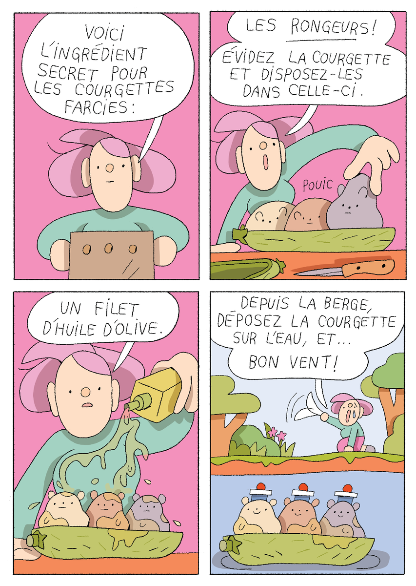 Idée recette sympa pour ce week-end, en famille ou pourquoi pas avec ce couple de nouveaux voisins qui a emménagé, ça serait bien d'être un peu sociable parfois enfin bref.

Tiré de Toutes les blagues d'<a href="/Elosterv/">Elodie Shanta</a> 👉 librairie.lapin.org/elosterv/575-t…