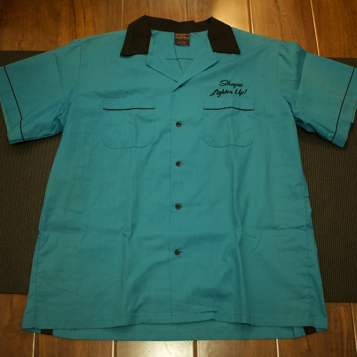 orihika3's tweet photo. 80's 🎳

#80s #vintage #hilton #madeinusa #rokabilly #bowlingshirt #losangeles #california #80年代 #古着 #ボウリングシャツ #ロサンゼルス #YouTube https://t.co/jsGJwO7Zru