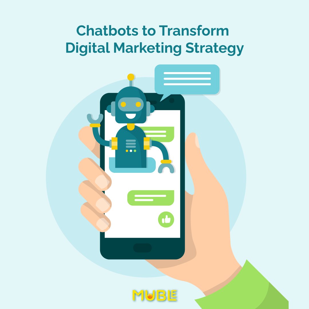 SolutionsMuble's tweet image. Improve your Digital Marketing Strategy using Chatbots!
mublesolutions.com/chatbot-develo…
#chatbotappdevelopment #chatbot #chatbotdevelopment #ChatbotApp #chatbotdevelopmentservices #botappdevelopment #digitalmarketing #digitalmarketingstrategy #digitalmarketingservices