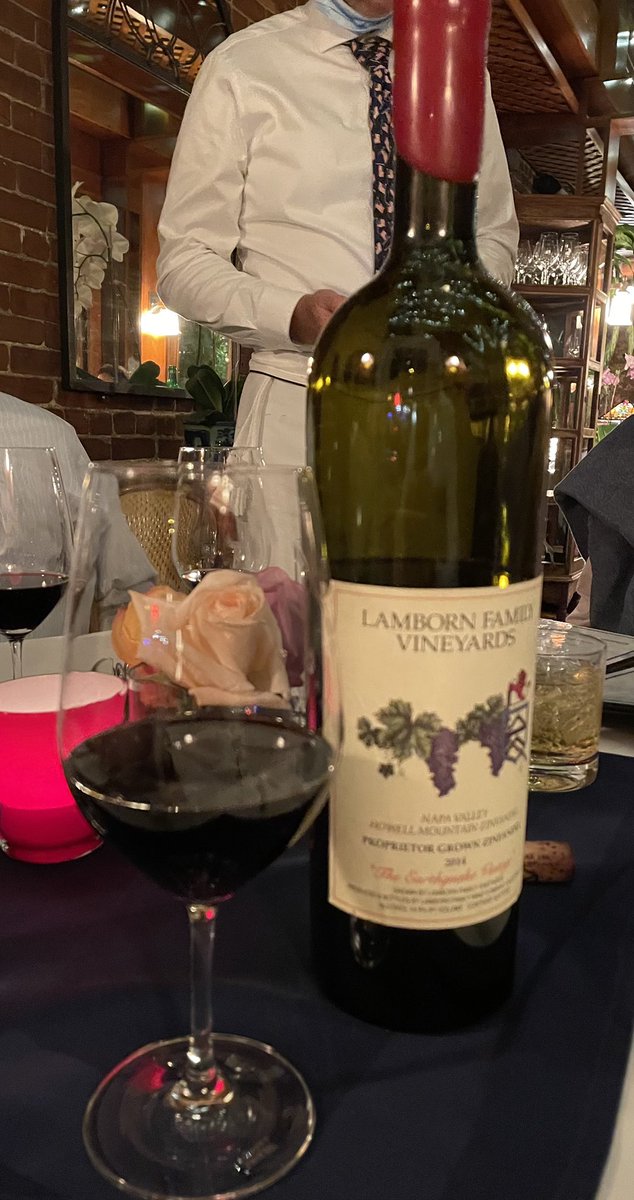 zinfandelhooks's tweet image. I have been drinking @lamborn since the 2006 vintage and this one is my favorite of them all. I shared this magnum with some friends in the Hamptons as we are doing some golfing out here. #cheers🍷🏌️