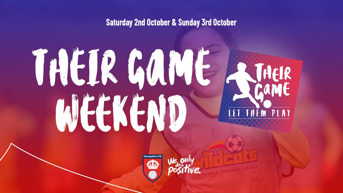 HampshireFA's tweet photo. #TheirGame Weekend ⏰🚨‼

REMINDER: This weekend, ALL involved in matches across our participating leagues must observe the Their Game Codes of Conduct ✔

Let's create a positive, pressure-free environment 🤫👍🙂

MORE INFO ⬇
https://t.co/AHRYTCfmpj https://t.co/VjQGXJ7yFI