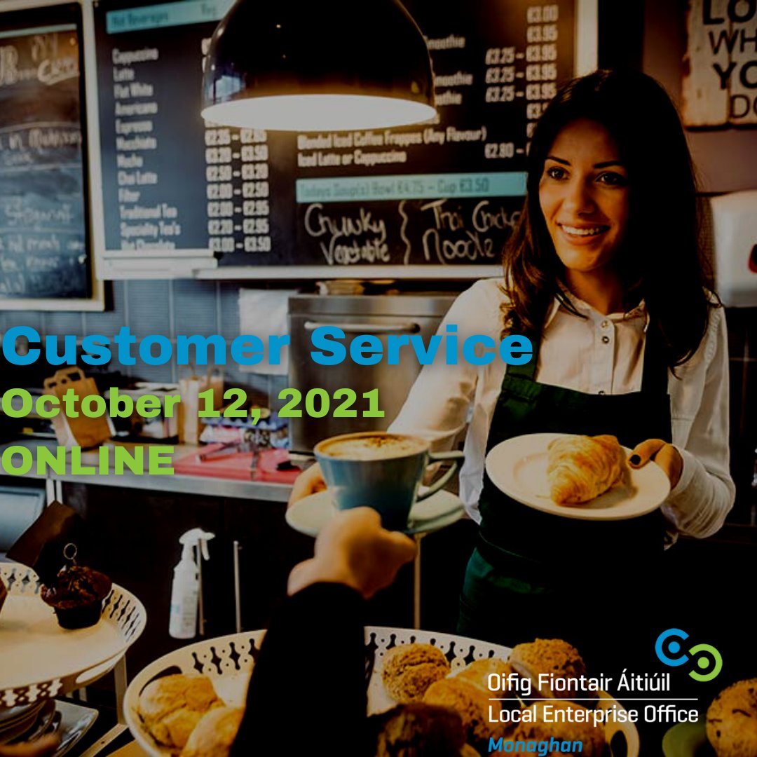 MonaghanLEO's tweet photo. Build customer service into your business!

Get the necessary skills needed to embed customer service into your brand/business. Engage those who deliver it. 
More info: https://t.co/Ikp2p2ZnWa

#Monaghan #MonaghanJobs https://t.co/wlNtghktlC