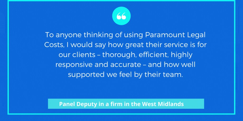 PClegalcosts's tweet photo. #feedbackfriday
Love this #feedback from one of our Clients and Panel Deputies, what more can we say!
#support #thorough #efficient #highlyresponsive #accurate
Don't hesitate to get in touch to see how we can provide you with the same #service. https://t.co/Rlpg9sSRMn