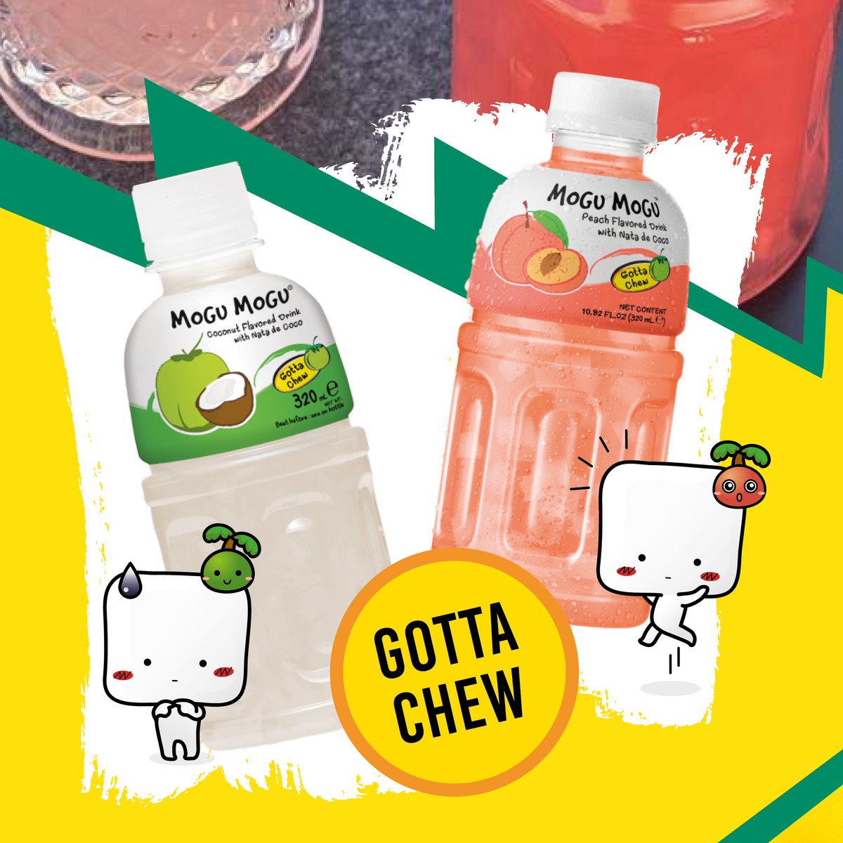 Coconut 🥥 or Peach 🍑? 
-
#yougottachew #mogumogu
