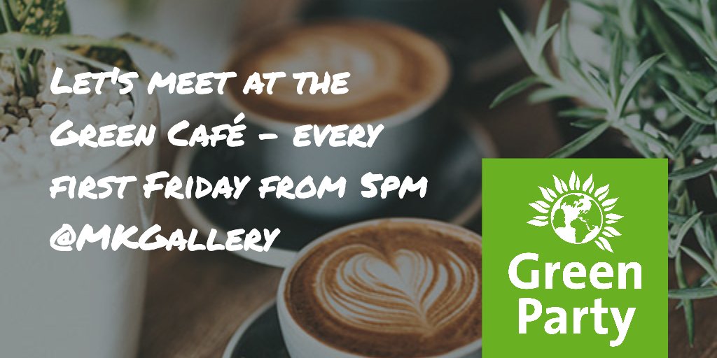 axelsegebrecht's tweet photo. #Today! Come and join us at the Green Café @mkgallery cafe from 5pm! @mkgreens https://t.co/rvHkzDUs34 #ClimateAction #MiltonKeynes #socialmeetup https://t.co/653bpEvoJB