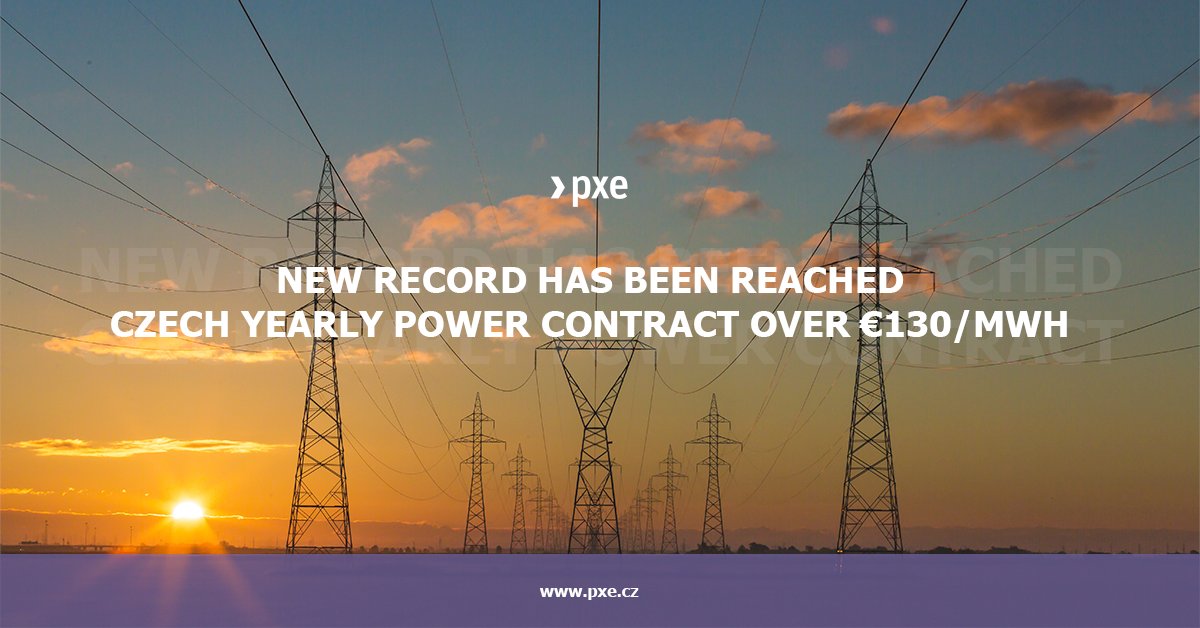 Power Exchange Central Europe, a.s. (PXE) tweet media