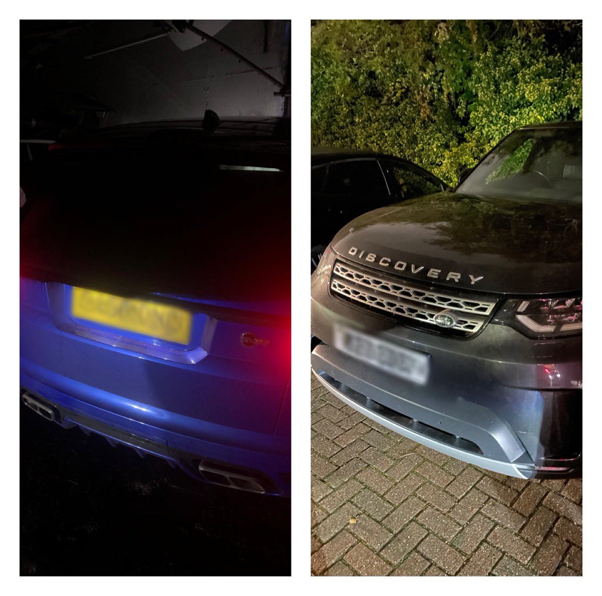 MPSSpecials's tweet photo. Busy couple of nights #EAtaskforce #HJTF @essex_sviu @MetTaskforce 🐕 @EPRoadsPolicing #East 🕷 #KDSTT working cross border on #OpGambler @MPSHavering @EPANPR 

Various pursuits, high value cars recovered, arrests made, weapons seized and a chop shop identified. Teamwork 👍🏻 https://t.co/Eku2w2AU7v
