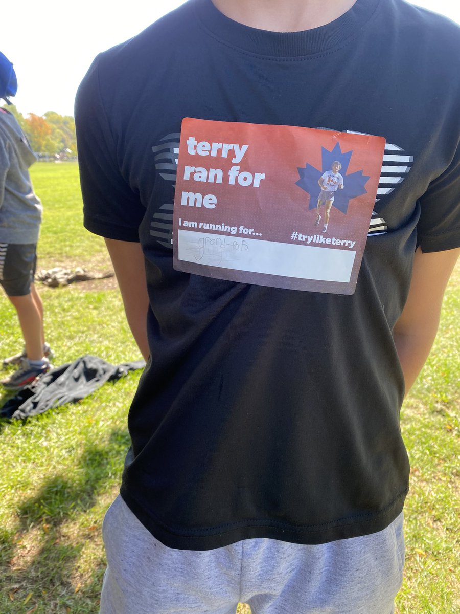 Today students from Allenby honoured the legacy of Terry Fox. Thank you to the entire Allenby community for all your support. <a href="/AllenbyPS/">Allenby Parents</a>