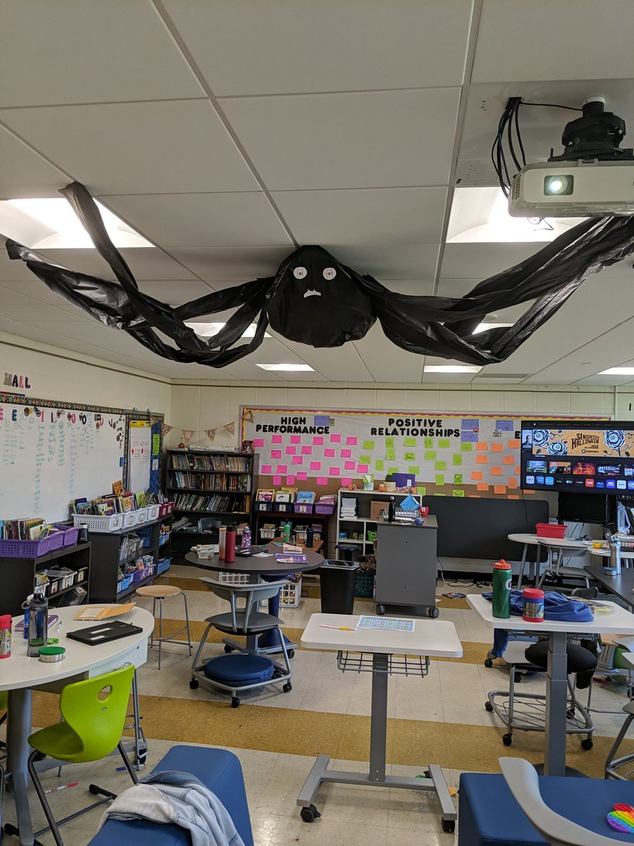 Spidey made it from <a href="/LincolnD205/">Lincoln Elementary</a>  to <a href="/EdisonD205/">Edison Elementary</a>  Happy October!