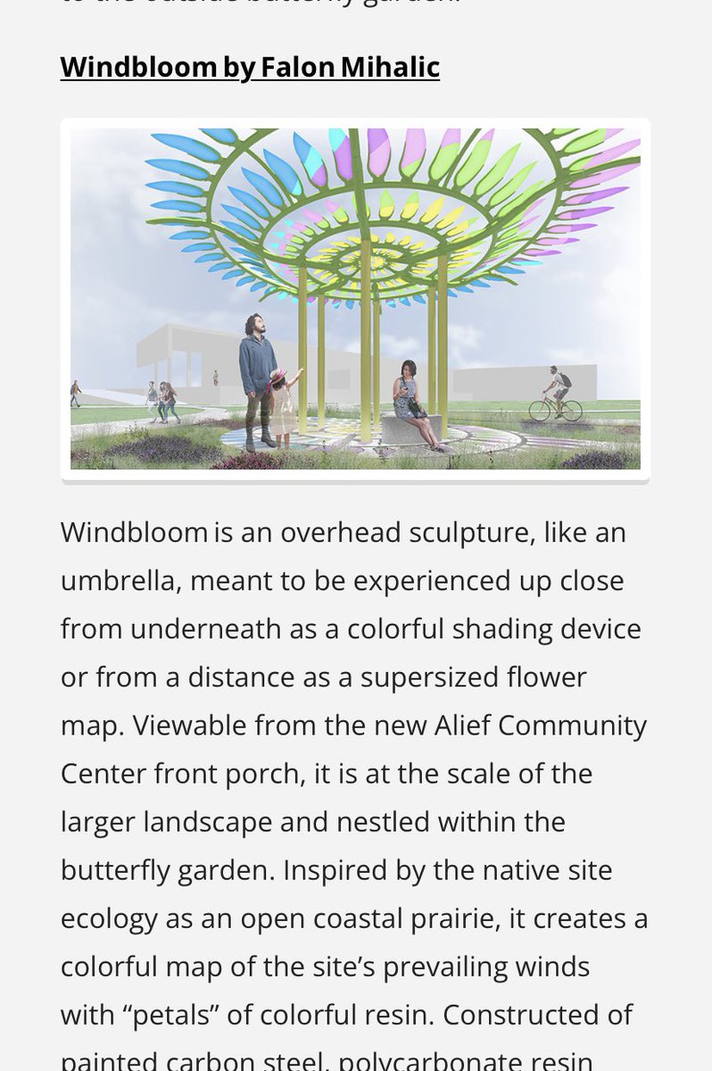 <a href="/falonland/">Falon Mihalic</a> 

My 6th grade STEM students, fellow teachers and I are beyond excited about your upcoming installation in our Alief community.  It would be a dream to have something like this on our campus.  houstontx.gov/culturalaffair…
@YgbInt <a href="/AliefISD/">Alief ISD</a> <a href="/aliefstem/">Alief STEM</a> <a href="/aliefFineArts/">Alief ISD Fine Arts</a>