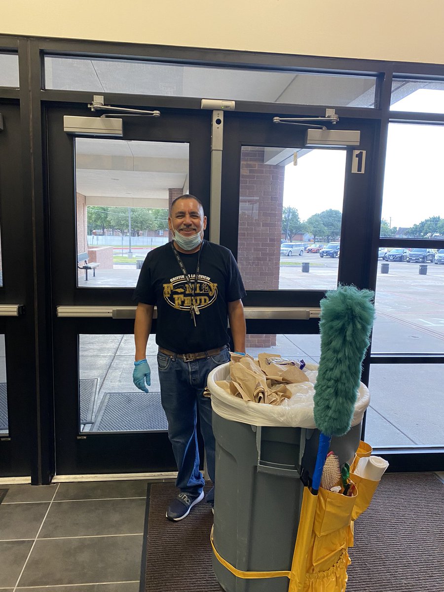 Happy National Custodian Day to Mr. Juan! He is the hardest worker and LVMS just adores him! <a href="/LakeviewMS/">Lakeview MS</a>