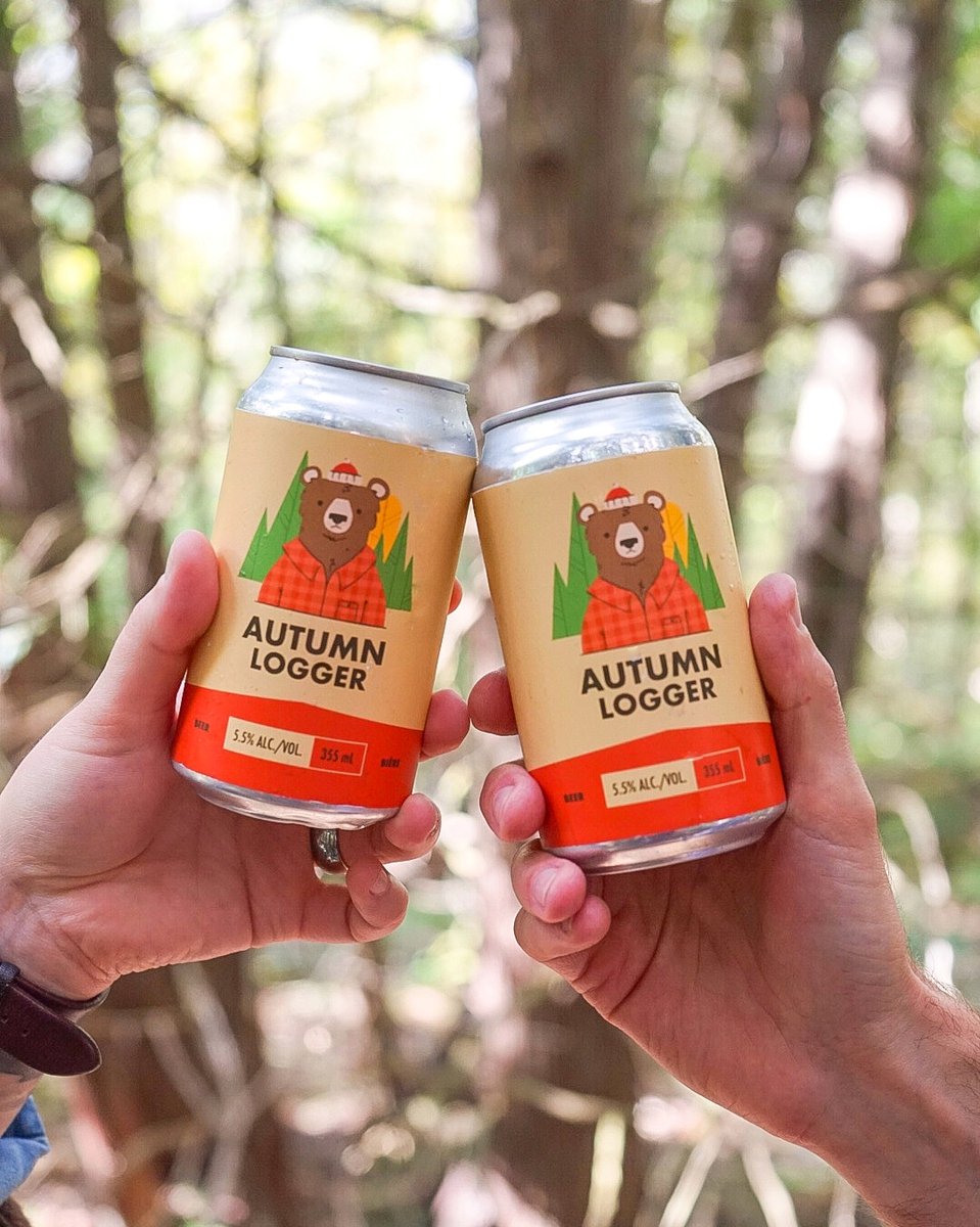 🚨 NEW BEER RELEASE 🚨⁠

Autumn Logger is back and better than ever! Using all Canadian malts, this Märzen will have you reaching for your flannel!