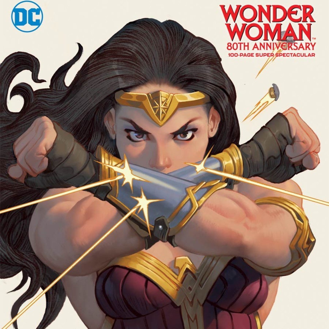 MidtownComics's tweet photo. Next week: Wonder Woman 80th Anniversary 100-Page Super Spectacular #1 is by a host of creators including #BeckyCloonan, #TomKing, #G.WillowWilson, #AmyReeder, #PaulinaGanucheau & more! Variant cover by @willmurai!
https://t.co/IcilFvTOgd
@DCWonderWoman #WillMurai https://t.co/MjqZoWGbsy