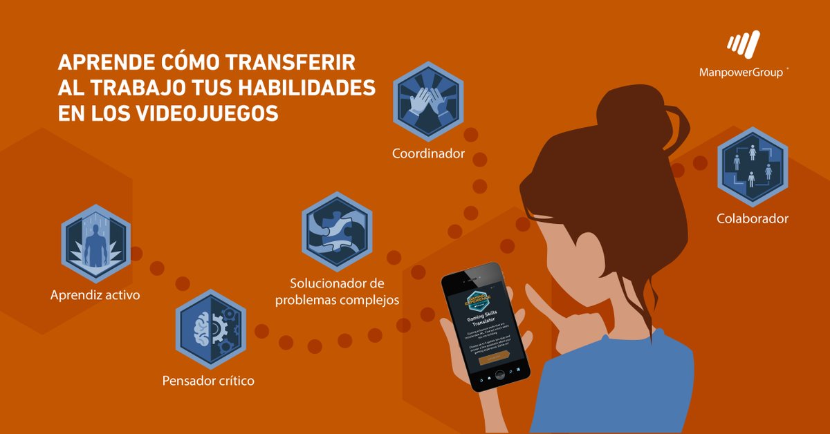 ManpowerGroupCO's tweet photo. 🎮 Realiza nuestro Test de Habilidades Adquiridas con los #Videojuegos y descubre cómo las horas dedicadas a tu consola te están ayudando a desarrollar habilidades que puedes transferir al mundo laboral. Resuélvelo aquí https://t.co/Jv3zzxgIRT #game2work https://t.co/XhARh4dPzo