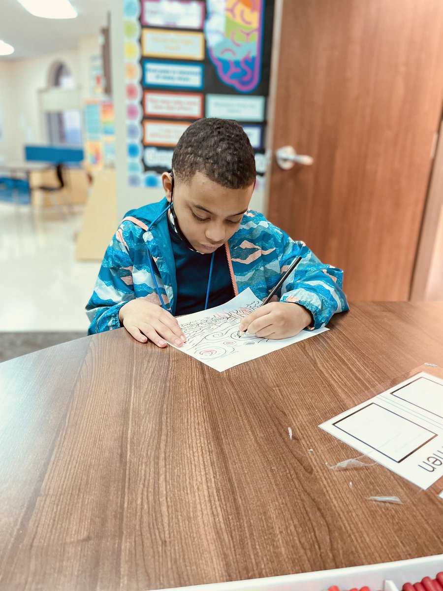 SarahCato_TISD's tweet photo. When learning about Vincent Van Gogh, you have to create your own versions of some of his most famous pieces! @TStudentsupport @TISDOIS @Nannewt @kwake32 #SpiritofTomball2021 #CelebratingDifferencesinTISD #SpiritofInclusion https://t.co/5NhakQ8ni9