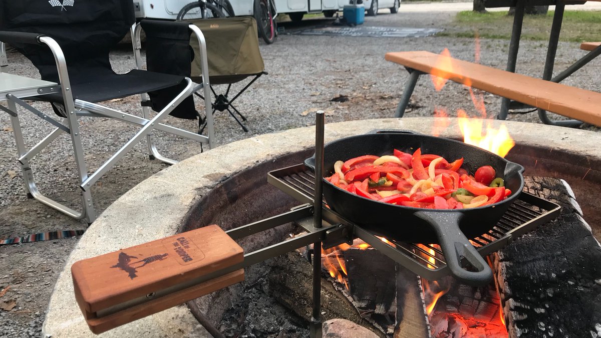 MiStateParks's tweet photo. Paige, from #ProjectRustic, has been working from and living in an RV donated by #GeneralRV this summer. And she's put together a camping meal plan for you! Check it out: https://t.co/6fnidnMOvd
#Jackery #MiDNR #MiStateParks #GoParks #FindYourParks #FindYourWild https://t.co/P0411UCxPr