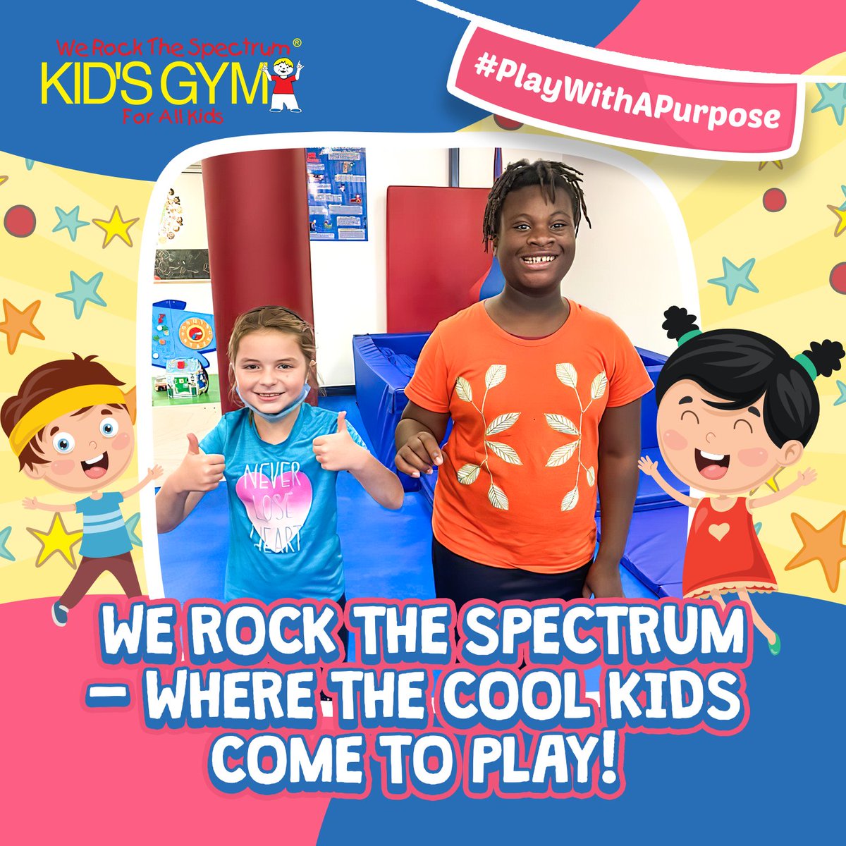 werockhq's tweet photo. You are too cool ๐ and we can't wait to ROCK with you this weekend! Find out how playing with a purpose is the coolest: https://t.co/ofVRYyivL0
#PlayWithAPurpose #SensoryPlay #PlayWithMe #OwnAWRTS #FranchiseOpportunity #SmallBusinessOwner #SpecialNeedsBusiness #AutismAwareness https://t.co/l0jfjhLAjS