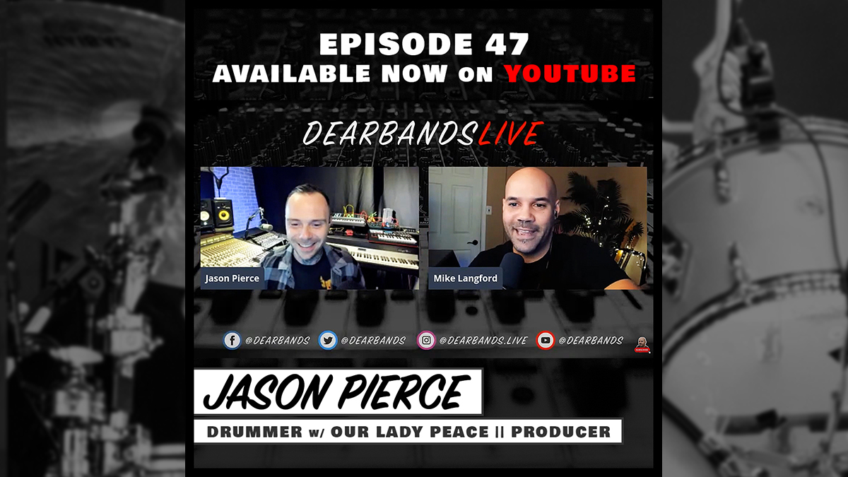 🚨 NEW EPISODE 🚨
#DearBandsLIVE [#Podcast]
Ep. 47 - JASON PIERCE
(#Drummer w/ #OurLadyPeace || #Producer)

"There's so much more to life..."

Calculated risks can be a deciding factor... often taking years to pay off!

Watch now on YouTube!! 😎🤘
youtu.be/28cXFXGXsEI