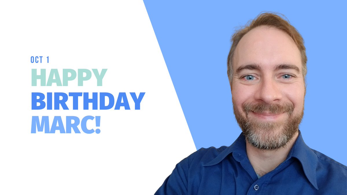 Happy Birthday Marc 🎉 
 
We hope you have a wonderful day full of board games and stouts 🍻 
 
#HappyBirthday #Birthday #Team #EmployeeAppreciation #ThankYou