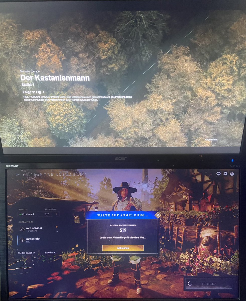 Wenn’s mal wieder länger dauert.. 🥺
@#newworld #twitch #netflixandchill #serie #super