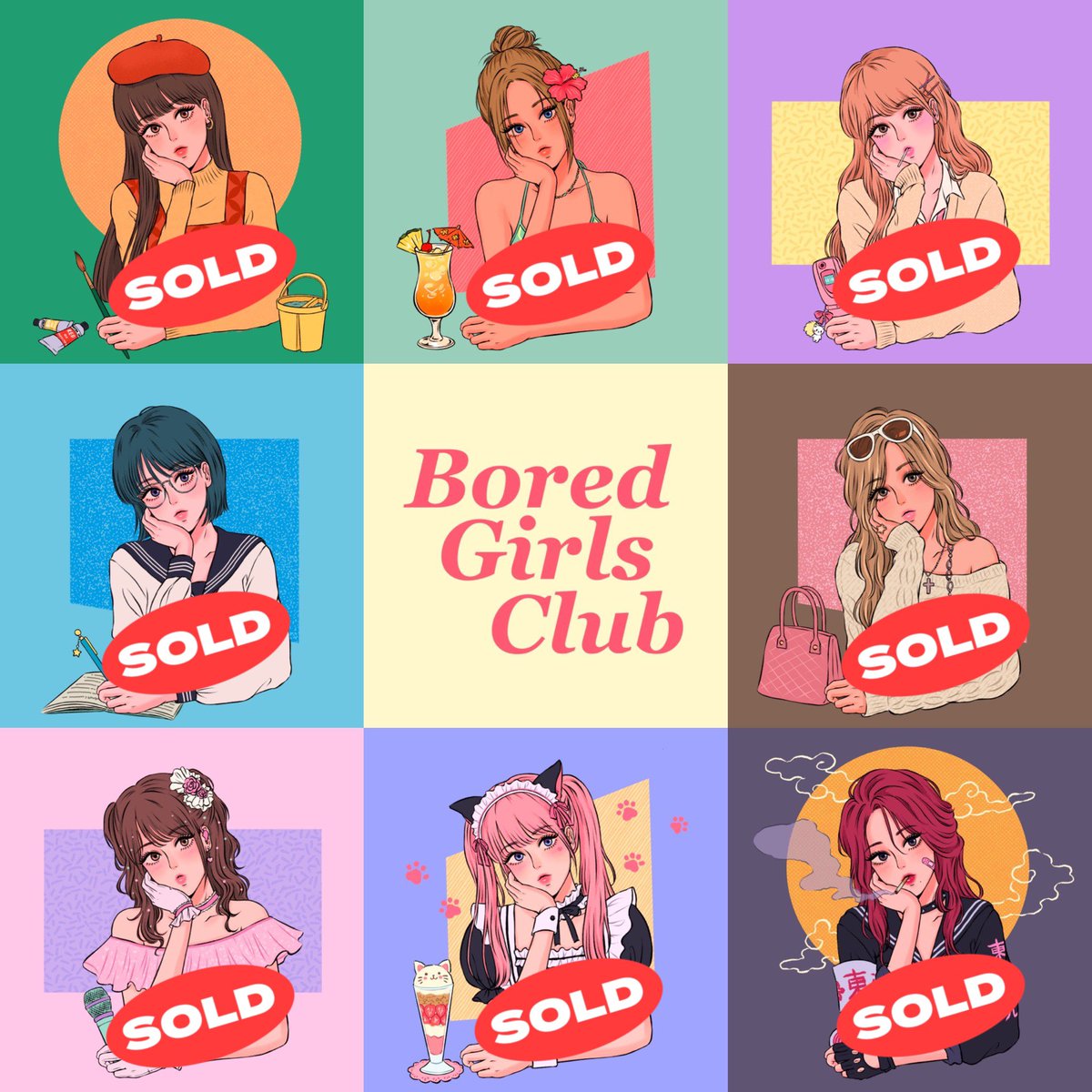 Paerytopia_NFT's tweet photo. That’s so crazy all sold in 4 minutes 😱 you guy so fast 🔥🔥🔥

Thank you so much for all your support see you soon in next drop ☺️💖 https://t.co/OYvusW4wT8