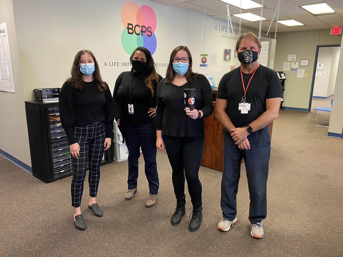 ConnectionsWk's tweet photo. Ever show up to work wearing the same outfit as your coworker? Yeah, us too.
Our team was definitely on the same wavelength this weekβ¦ Check out all of these unintentional matching outfits!! π§‘πππ You know what they say: A team who twins, WINS. π
#bcpsrocks #twinning https://t.co/NtYX4OLFpb