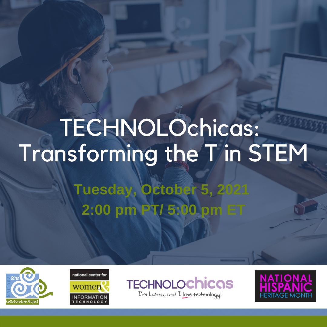 NGCProject (@ngcproject) on Twitter photo Latinx, Black, & Indigenous women represent less than 10% of women in the STEM workforce, but we can create positive change! Join us and <a href="/technolochicas/">Technolochicas</a> on 10/5 to learn how to support programs whose work enhances and uplifts girls & #WomeninSTEM. bit.ly/3ubAYSo Latinx, Black, & Indigenous women represent less than 10% of women in the STEM workforce, but we can create positive change! Join us and <a href="/technolochicas/">Technolochicas</a> on 10/5 to learn how to support programs whose work enhances and uplifts girls & #WomeninSTEM. bit.ly/3ubAYSo