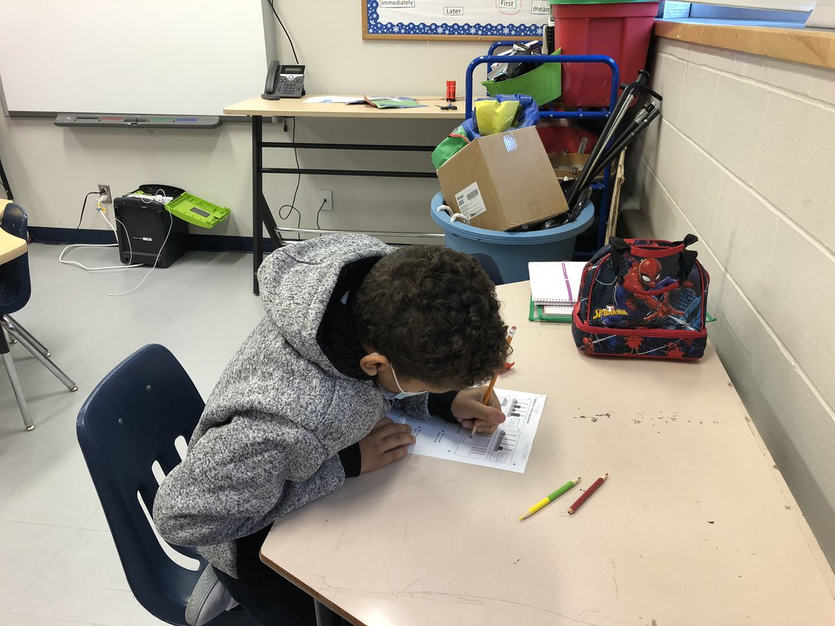 Ms Julie’s first math quiz was a huge success! We are all so proud! Keep up the hard work! 📝 #math #elementaryeducation #cycle2