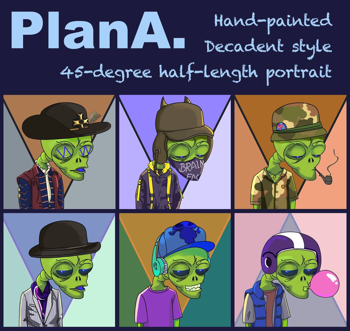 ShambalaUni's tweet photo. 📢Our designer has created two different types of Shambo Avatar, 🕵‍♂which do you prefer?
reply with your choice (A or B) and advices, 500 ppl will be drawn to get 20M BALA each.🚀
#BALA #BTC #NFT https://t.co/cFWXwt4Y7S