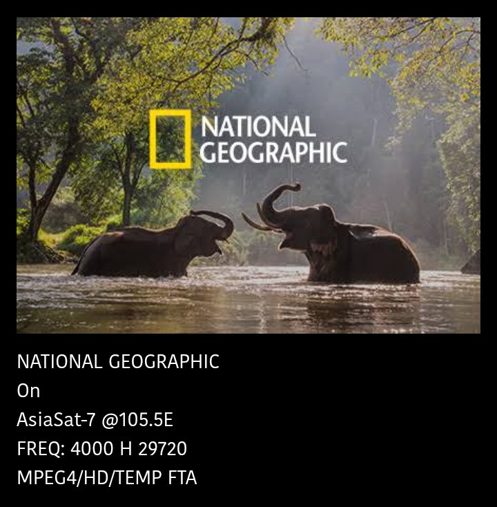PlayerYear's tweet image. National Geographic on AsiaSat 7
For more updates download application on
iOS apps.apple.com/app/id14978715…
Android play.google.com/store/apps/det…
#IPL2021 #NationalT20Cup #AnimalRights