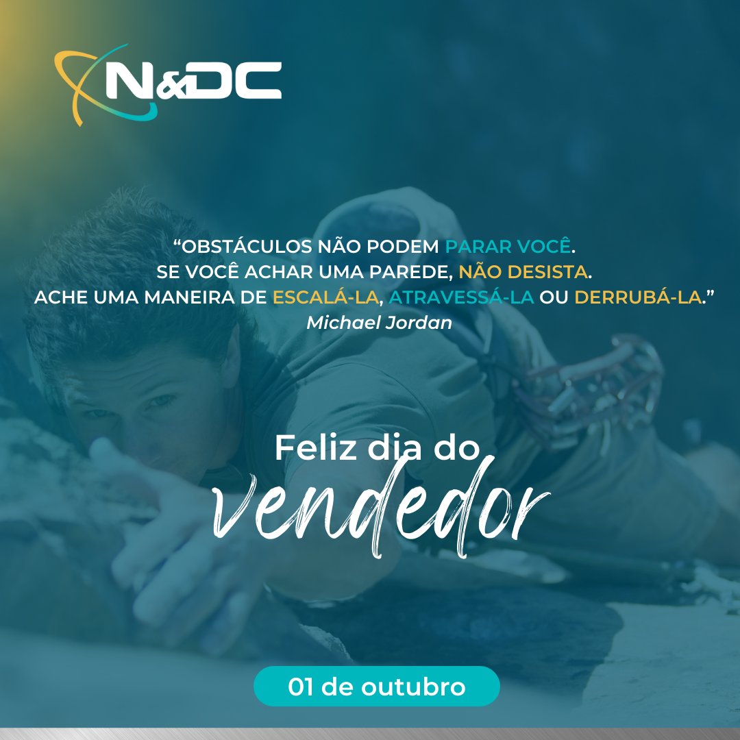 NDCSI's tweet photo. Queremos agradecer você, por contribuir e representar o mercado, com notoriedade e responsabilidade. Que busca constantemente o crescimento, conhecimento e evolução na Vida e nos Negócios. Parabéns à todos os vendedores pelo seu dia!!! #ndcsi #diadovendedor https://t.co/BTq44mrIwH