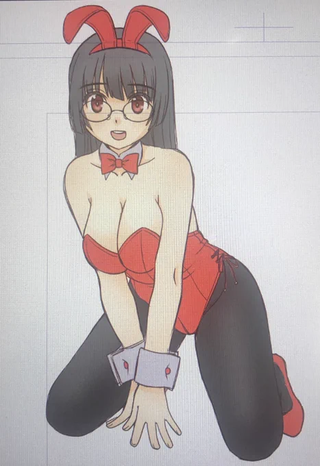 メガネの日に間に合わなんだ。 