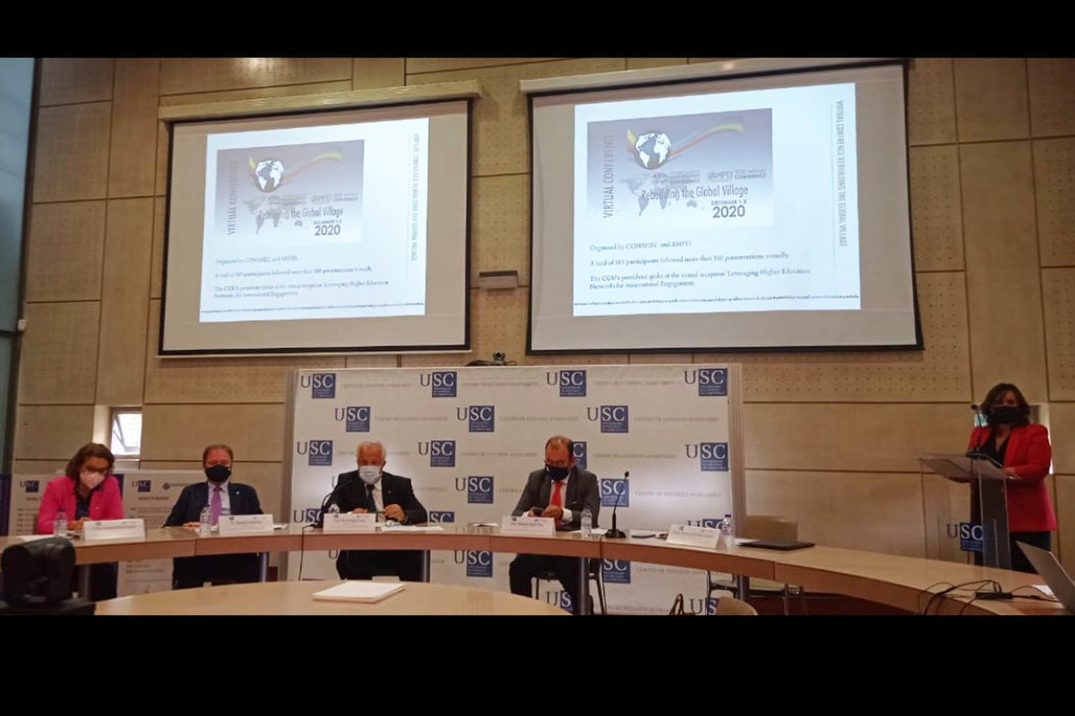 Conoce los proyectos de vinculación e intercambios internacionales que impulsó la UACH en la XXVII Asamblea del Grupo Compostela de Universidades, España👉 bit.ly/39TLvZ9

 #SomosUACH #NosRenovamos #MePongoLaU #NuevoModeloEducativo #RenovaciónUACH #LucharParaLograr