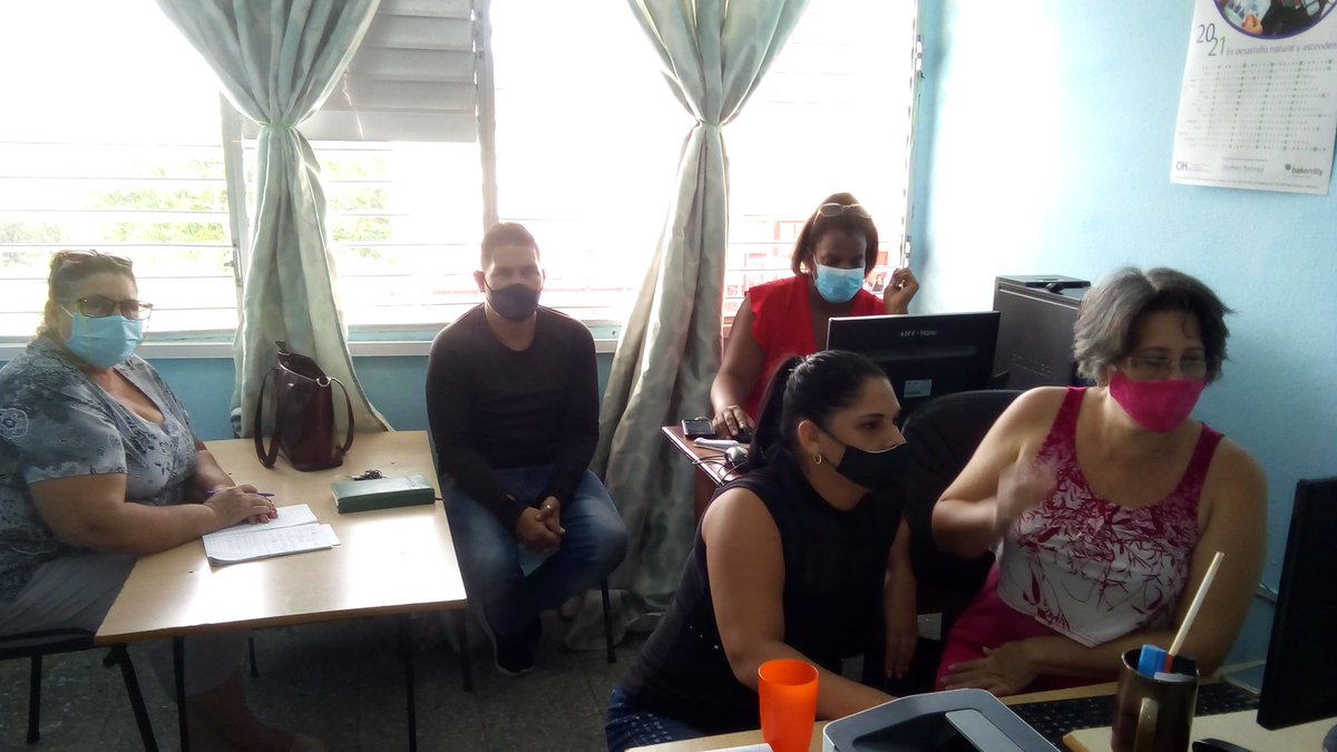 HaydeePaulaPaz1's tweet image. #UIJ #Vicerrectoría En jornada de trabajo virtual en los preparativos del evento internacional #IslaCiencia2021 #SOlWAYSCUBA #ACubaPonleCorazón #CubaMES #CubaPorLaVida #LetCubaLive @licea_mojena @RafaelATHilario @dianami1396415 @PerezYasmanis @OdyGHdez @yaragiraut @AngelRamiroBe